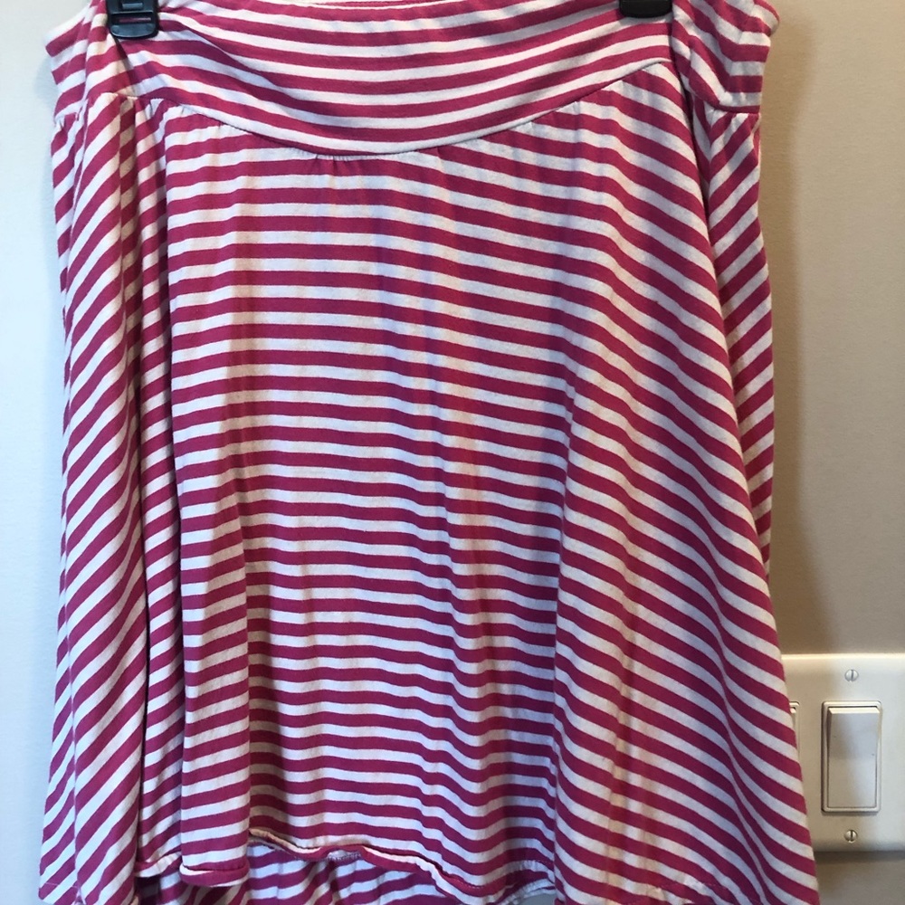 OLD NAVY STRIPED COTTON SKIRT